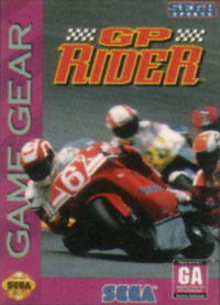 GP Rider PAL Sega Game Gear PAL box art